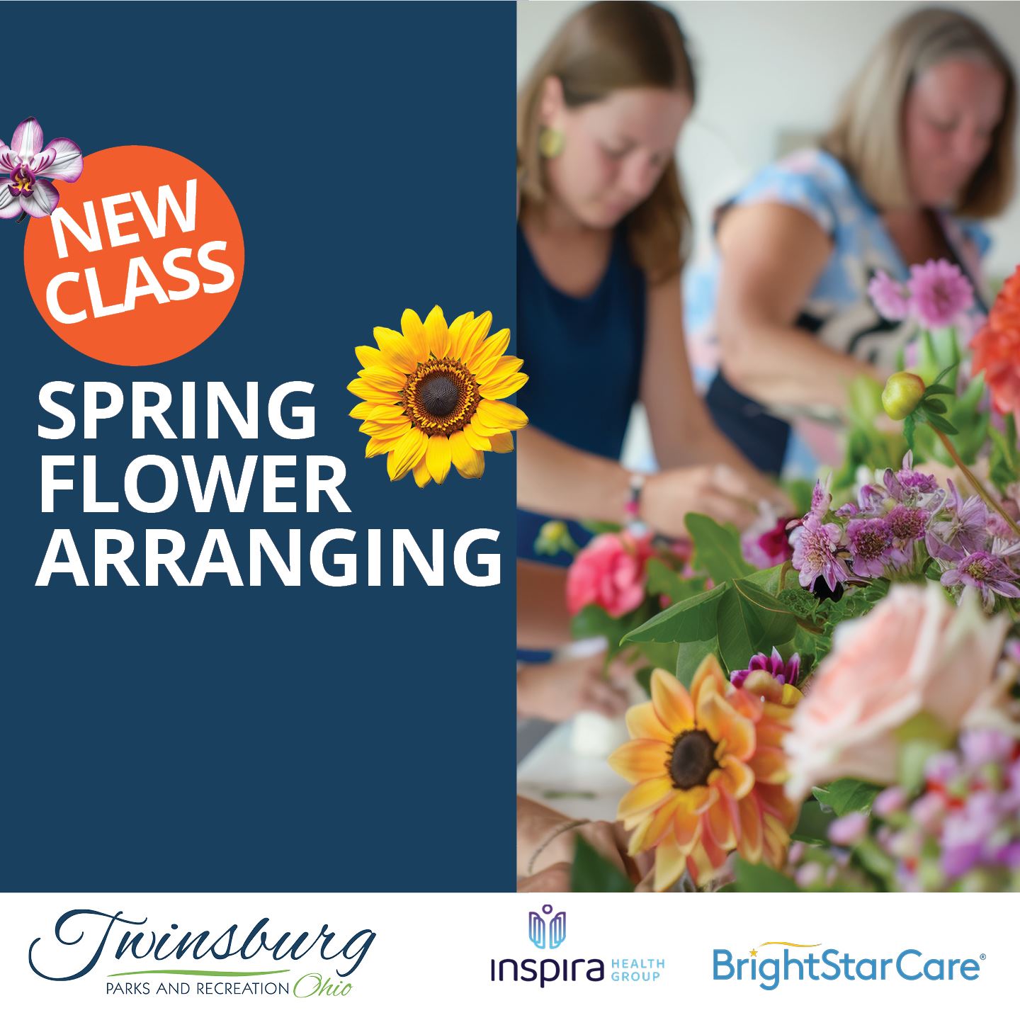 Flower Arranging Class Spring 2026
