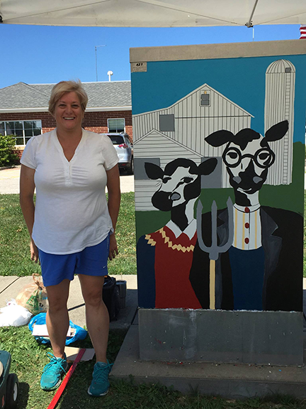 Electrical Box Art by Ann