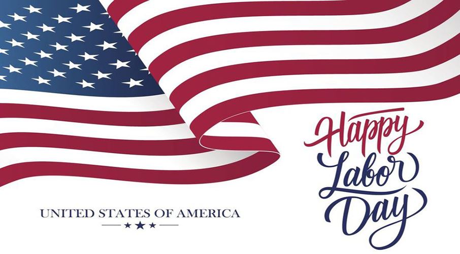 In observance of the Labor Day Holiday, City Hall and all municipal offices will be closed on Monday
