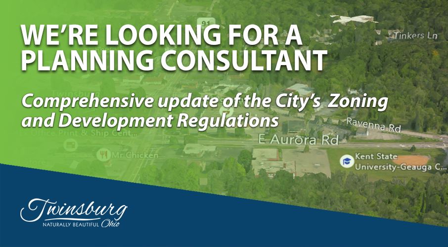 INTRODUCTION The City of Twinsburg (City) is seeking proposals from qualified and experienced planni