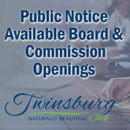 Public Notice of Available Board & Commission Openings LEGAL NOTICE OF AVAILABLE APPOINTMENTS  CITY 