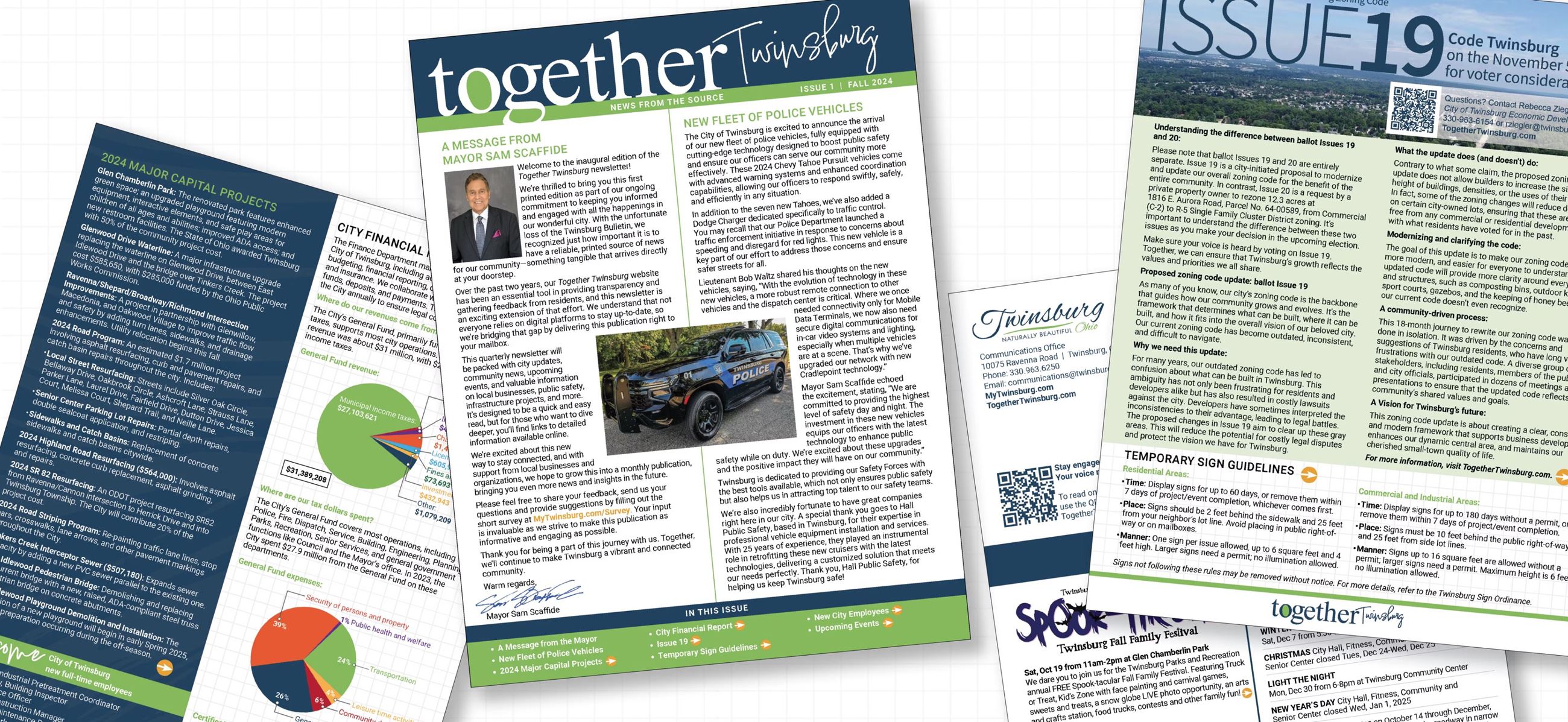 Together Twinsburg Newsletter Header